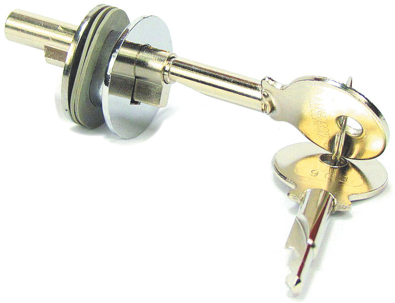 Armstrong Armstrong Lock Glass Sliding Door Lock 409-8 Stainless Steel/Glass Security Lock Hardware